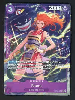 Nami OP09-070 UC Premium Card Collection Best Selection Vol.4 One Piece - Image 1