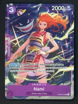 Nami OP09-070 UC Premium Card Collection Best Selection Vol.4 One Piece - Image 1