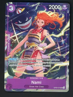 Nami OP09-070 UC Premium Card Collection Best Selection Vol.4 One Piece - Image 1
