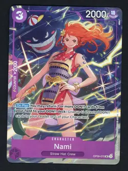 Nami OP09-070 UC Premium Card Collection Best Selection Vol.4 One Piece - Image 1