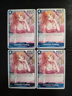 4 Charlotte Pudding OP06-047 Rare - One Piece Wings of the Captain - Playset (C) - Image 1