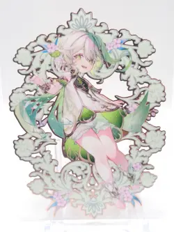 Goddess Story - Gold Metal Waifu Card - Nahida - Image 1