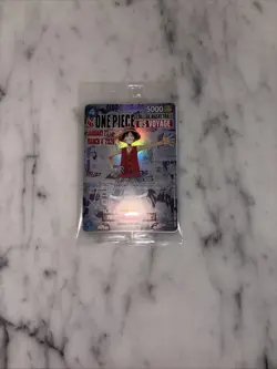 Monkey.D.Luffy One Piece College Basketball Rare Card. Original Seal UNOPENED!! - Image 1