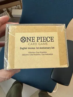 One Piece TCG Card Game 1st Year Anniversary Set English Edition New Sealed Box - Image 1