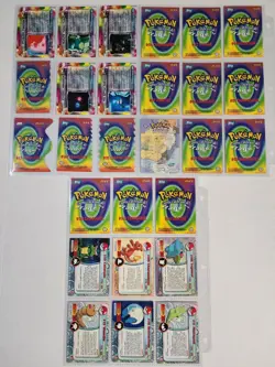 Huge Pokemon Topps Card Lot Mewtwo Strikes Back Pikachus Vacation Chrome Die Cut - Image 5