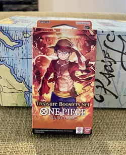 New Sealed One Piece Treasure Booster Set Collectible Card Game English Version - Image 1
