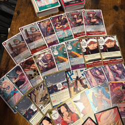 One Piece TCG The Azure Sea's Seven (OP14) Bulk Lot C UC R SR L DON 150+ Cards - Image 2