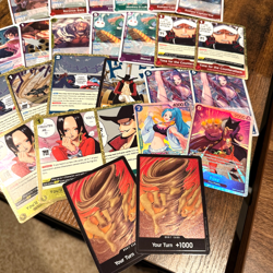 One Piece TCG The Azure Sea's Seven (OP14) Bulk Lot C UC R SR L DON 150+ Cards - Image 3