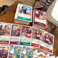 One Piece TCG The Azure Sea's Seven (OP14) Bulk Lot C UC R SR L DON 150+ Cards - Image 4