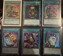 Starlight Rare Pot of Greed w/ Triple Tactic Talents and 4 “Pot of” Spell Cards. - Image 1