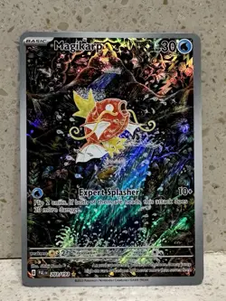 Pokemon Paldea Evolved Magikarp Holo Card Illustration Ultra Rare 203/193 - Image 1