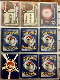 Vintage Pokemon Card Collection - No Binder Lot 5 Pages - Holo - Modern LP/NM - Image 4