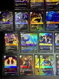 League of Legends Riftbound TCG Card Lot of 30 Rare Foil Holo Cards English NM - Image 2
