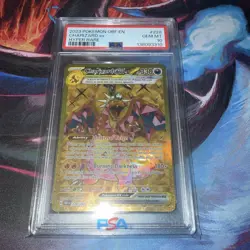Pokemon TCG Charizard EX Obsidian Flames Holo Hyper Rare Card 228/197 PSA 10 - Image 1