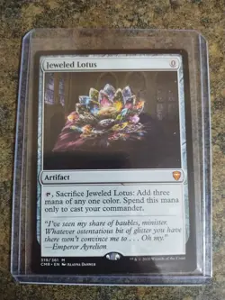 Jeweled Lotus artifact card legends foil - Image 1