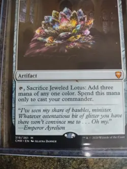 Jeweled Lotus artifact card legends foil - Image 2