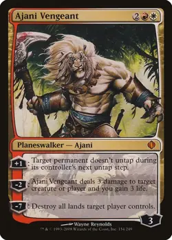 Shards of Alara MTG 1 Ajani Vengeant Magic - Image 1