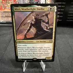 Mirri, Weatherlight Duelist 347 R Commander Masters Near Mint - Image 1