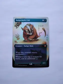 Badgermole Cub (Borderless) Avatar: The Last Airbender Foil - Image 1