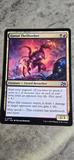 Gastal Thrillseeker Aetherdrift Regular Creature Uncommon MTG NM - Image 1
