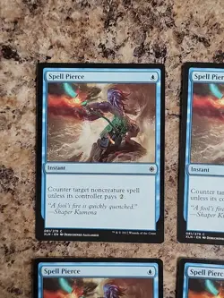 4x Spell Pierce - NM - Ixalan - NM Never Played Playset X4 Free Shipping - Image 3