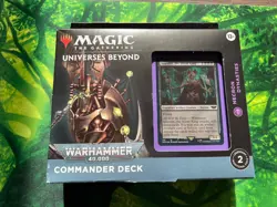 *Unopened* Necron Dynasties Magic the Gathering Universes Beyond Commander Deck - Image 1