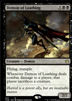 Theros Beyond Death #292 Demon of Loathing - Image 1