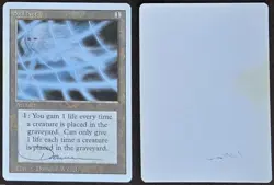 Signed MtG Magic Dameon Willich Artist Proof _ Revised _ SOUL NET _ VHTF 1/100! - Image 1