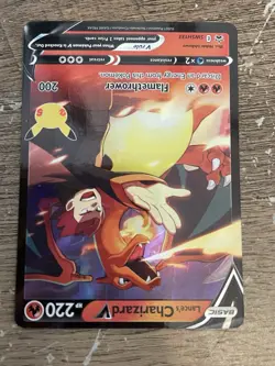Lance's Charizard V - SWSH133 Black Star Promo Ultra Rare Pokemon - NM/MINT - Image 2