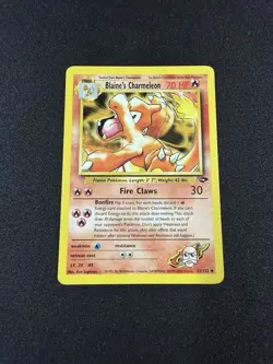 Pokemon TCG Blaine’s Charmeleon Gym Challenge 31/132 WotC 2000 - Image 1
