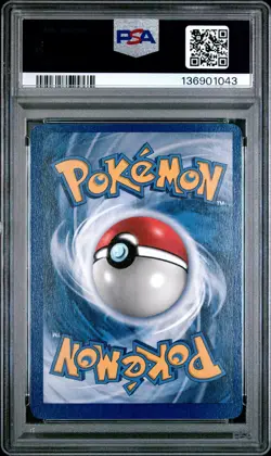 1999 POKEMON FOSSIL 1ST EDITION #3 DITTO-HOLO PSA 8 - Image 2