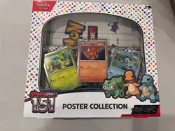 Lot of 3: Pokemon TCG: Scarlet & Violet 151 Poster Collection 3x - Image 1