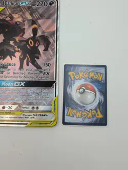 2020 Pokemon Umbreon & Darkrai GX Tag Team Black Star Promo SM241 (JUMBO) - Image 2