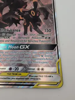 2020 Pokemon Umbreon & Darkrai GX Tag Team Black Star Promo SM241 (JUMBO) - Image 5