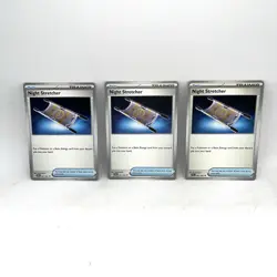 3x Night Stretcher 061/064 Shrouded Fable Pokemon TCG NM - Image 1