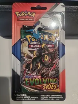 Pokemon TCG: Evolving Skies, Chilling Reign 2-Pack Blister & Pin - NEW - Image 1