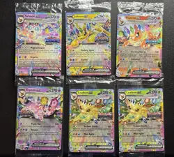 Pokemon TCG SV: Prismatic Evolutions Sealed Stamped Promo Lot - Image 1