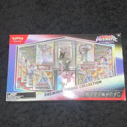 Pokemon TCG Scarlet and Violet Prismatic Evolutions Premium Figure Collection - Image 1