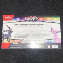 Pokemon TCG Scarlet and Violet Prismatic Evolutions Premium Figure Collection - Image 2