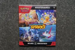 New! Pokemon TCG Scarlet & Violet Surging Sparks Booster Bundle 6 Booster Packs - Image 1