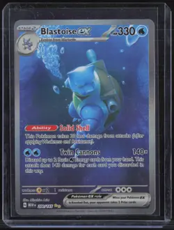 2023 Pokemon MEW EN Special Illustration Rare #200 Blastoise ex - Image 1