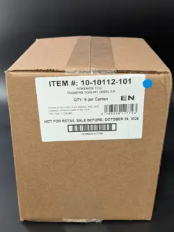 2025 Pokemon TCG Trainer's Toolkit 6 Box Factory Sealed Case - Image 1