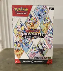 POKEMON TCG SCARLET VIOLET PRISMATIC EVOLUTIONS BOOSTER BUNDLE FACTORY SEALED 33 - Image 1