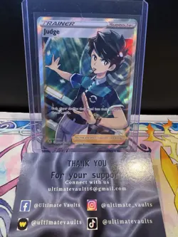 Pokemon TCG: Judge TG25/TG30 Swsh12: Sword & Shield Trainer Gallery Holo NM - Image 1