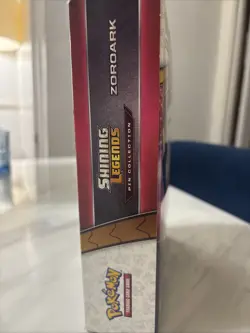Zoroark - Pokemon Shining Legends Pin Collection Box Factory Sealed TCG - Image 2