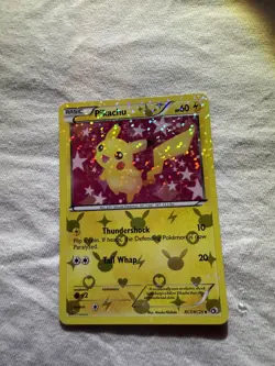 Pokemon Pikachu Legendary Treasures Radiant Collection Holo RC7/RC25 NM/LP - Image 1