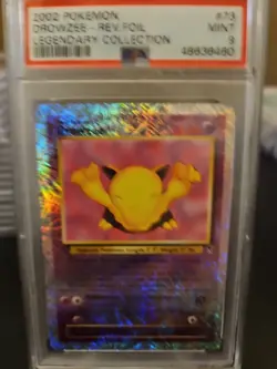 PSA 9 MINT Drowzee Reverse Holo 73/110 Pokemon 2002 Legendary Collection 7126 - Image 1