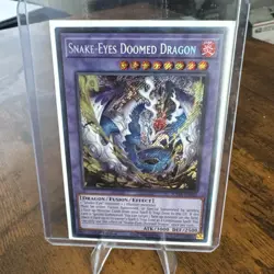 Snake-Eyes Doomed Dragon Secret Rare SUDA-EN035 Near Mint 1st Ed Yu-Gi-Oh! - Image 2