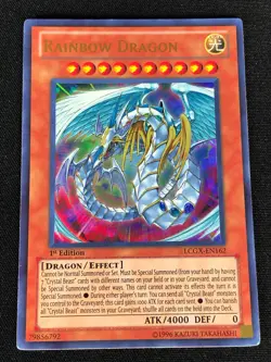 YUGIOH RAINBOW DRAGON LCGX-EN162 1ST ULTRA (LP) - Image 1