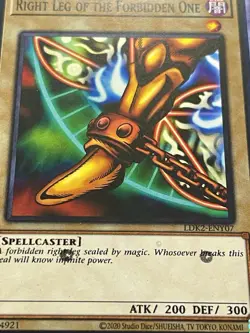 Exodia Full 5 Piece Set | LDK2 + Exodia, The Legendary Defender | YuGiOh! - Image 2